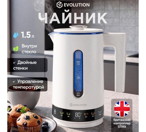 Электрический чайник Evolution AIRO G502 Colortouch
