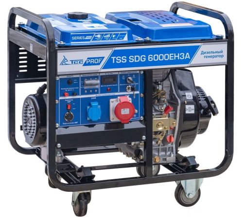 Дизельный генератор ТСС SDG 6000EH3A