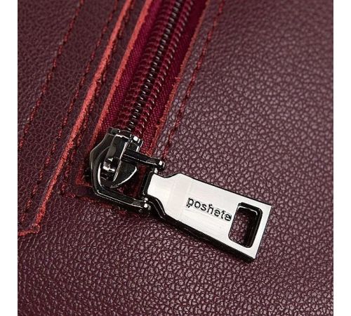 Женская сумка Poshete 931-009-3B-907-BRD бордовый
