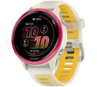 Умные часы Garmin Forerunner 570 42 мм бежевый/розовый