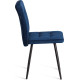 Стул TetChair Medeo велюр, синий, 2 шт