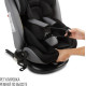 Детское автокресло Zlatek Cruiser Isofix Lux KRES4082 черный/серый