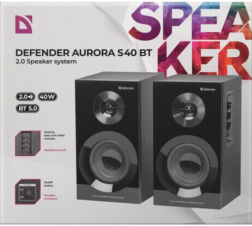 Акустика Defender Aurora S40 BT обновленная версия