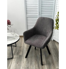 Стул с подлокотниками M-City Jet 670M05343 B28 темно-серый/черный