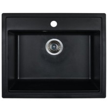 Кухонная мойка Wisent 600-25W с сифоном GER013