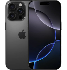 Телефон Apple iPhone 16 Pro Dual SIM 128GB черный титан