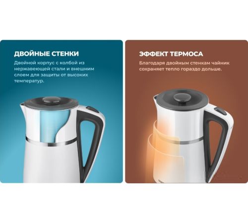 Электрический чайник CENTEK CT-0028 белый