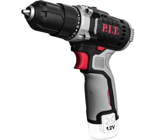 Дрель-шуруповерт P.I.T. PBM12K-10A без АКБ