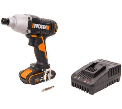 Винтоверт Worx WX291 с 1-им АКБ, кейс