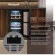 Винный шкаф Weissgauff WWCI-26 DB DualZone