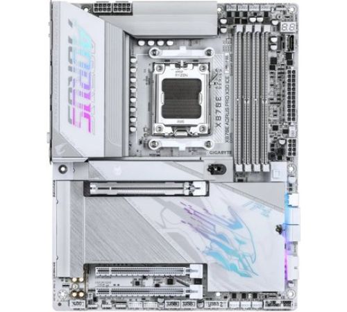 Материнская плата Gigabyte X870E Aorus Pro X3D Ice