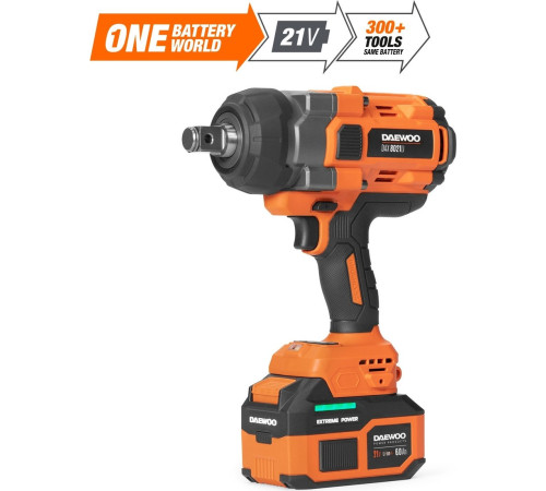 Гайковерт Daewoo Power DAX 8021Li Set с 1-им АКБ, кейс
