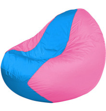 Кресло-мешок Flagman Classic К2.1-167 розовый/голубый