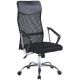 Кресло Situp Flay chrome сетка black/black