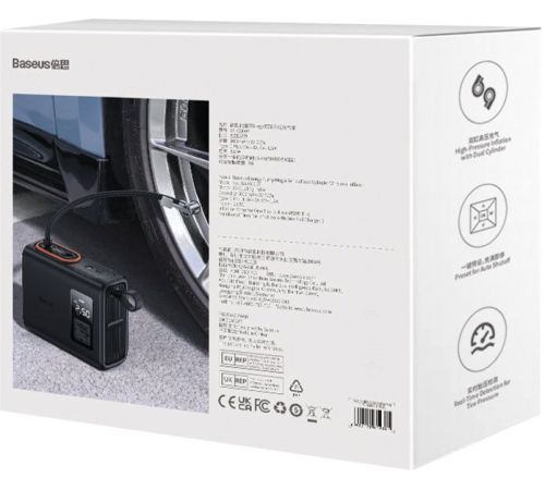 Автомобильный компрессор Baseus Mega EnergyPump Series Dual Cylinder Wireless Inflator
