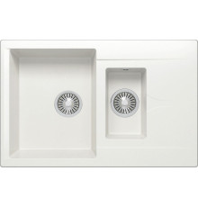Кухонная мойка Polygran Brig-770 белый хлопок 36