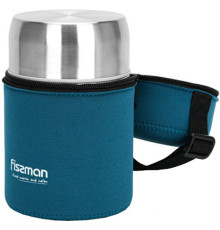Термос для еды Fissman 9857 900мл синий чехол