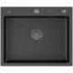 Кухонная мойка ARFEKA Eco AR 600*500 POP-UP BLACK PVD NANO