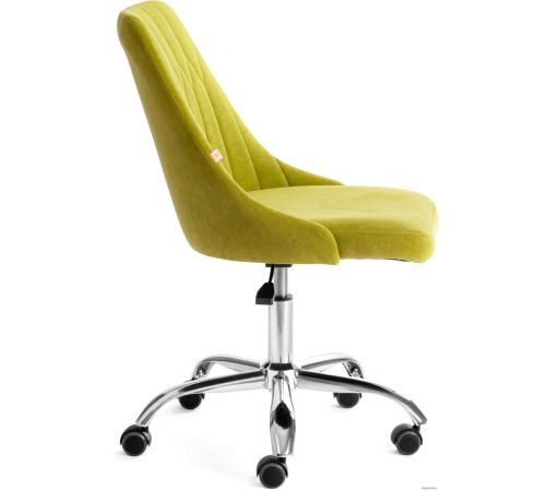 Офисное кресло TetChair Swan флок, олива