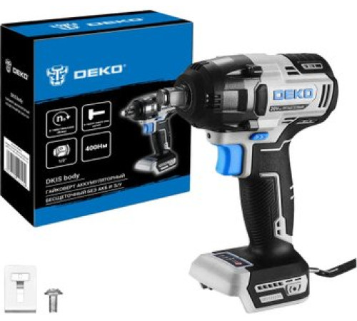 Гайковерт Deko DKIS 063-4451 без АКБ