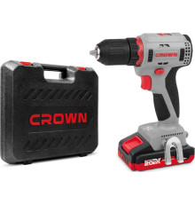 Дрель-шуруповерт Crown CT21091HX-2 BMC с 2-мя АКБ, кейс