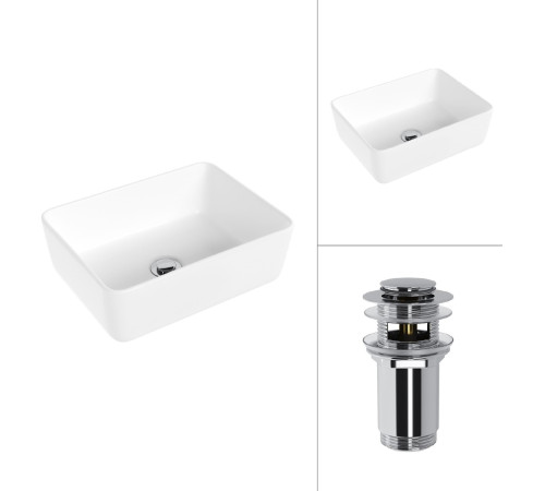 Умывальник Lauter 21674B + клапан 21190CH