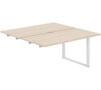 Стол Norden Приставка 320x143.8x75 AG.126.AR.V.72.WH белый/акация равелло