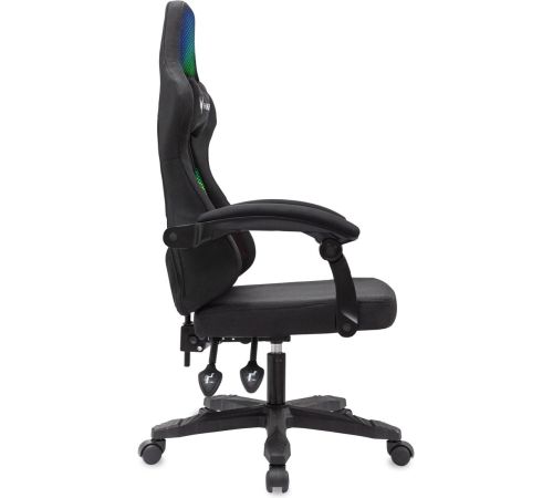 Игровое геймерское кресло Knight Wolf RGB черный