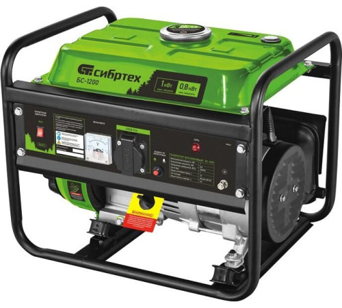 Бензиновый генератор СибрТех БС-1200