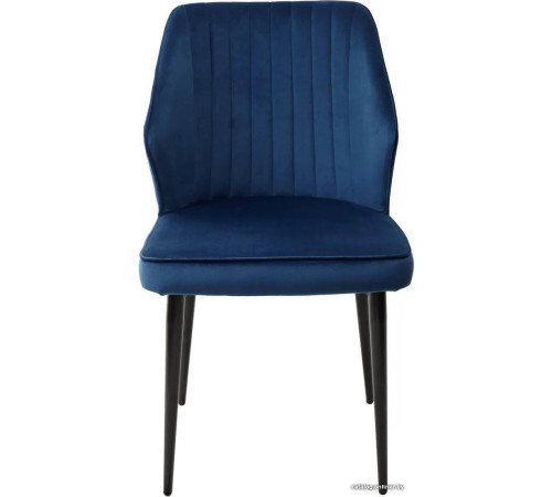 Стул M-City Seattle-V 461MC04259 синий 29 велюр/черный