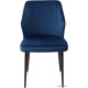 Стул M-City Seattle-V 461MC04259 синий 29 велюр/черный