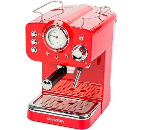 Рожковая кофеварка Oursson EM1510/RD