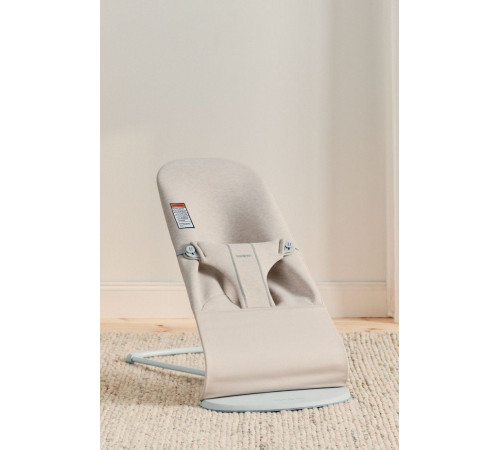 Шезлонг BabyBjorn Bliss 3D Jersey 0061.87 light beige