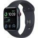 Умные часы Apple Watch SE 2 44 мм алюминиевый корпус, полуночный/полуночный, спортивный силиконовый ремешок M/L