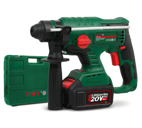 Перфоратор DWT ABH-20 D-2H BMC с 2-мя АКБ