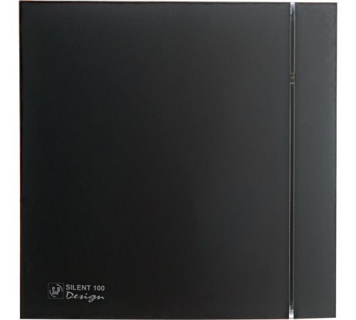 Осевой вентилятор Soler&Palau Silent-100 CRZ Matt Black Design 5210401500-011000