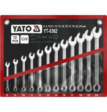 Набор ключей Yato YT-0362 12 предметов