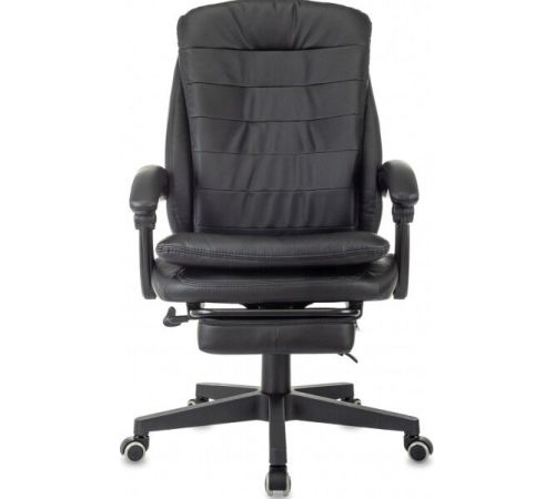 Офисное кресло Бюрократ T-9950MSG-F черный, экокожа