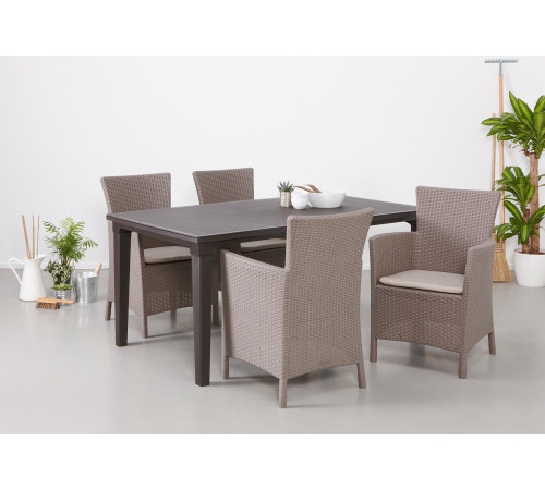 Кресло Allibert Iowa 17197853 капучино