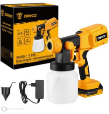Краскораспылитель Deko SG20D 081-1072 с 1-им АКБ