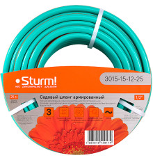 Шланг Sturm 3015-15-12-25 оранжевый/мятный, 1/2