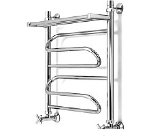 Полотенцесушитель Granula Браво 50x60 с полкой нижнее подключение