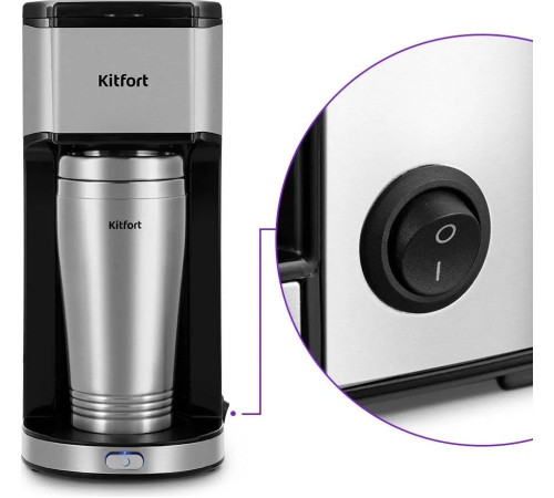 Капельная кофеварка Kitfort KT-7367