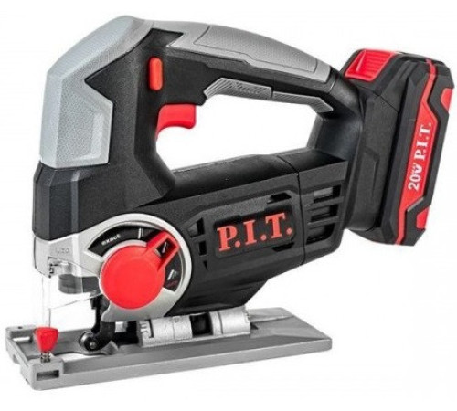 Электролобзик P.I.T. PST20H-80A/2 с 2-мя АКБ, кейс