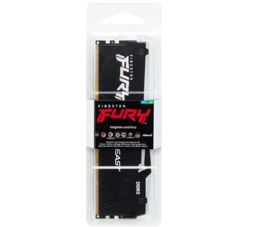 Оперативная память Kingston FURY Beast RGB 2x16ГБ DDR5 5200 МГц KF552C40BBAK2-32