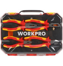 Набор пассатижей Workpro WP204703 4 предмета