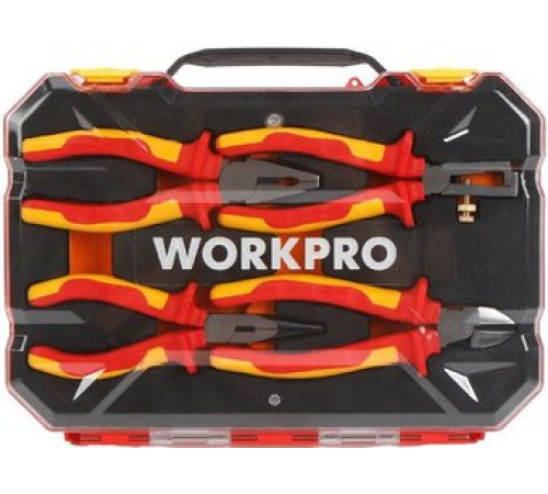 Набор пассатижей Workpro WP204703 4 предмета