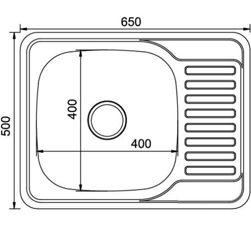 Кухонная мойка Mixline 529332