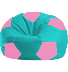 Кресло-мешок Flagman Мяч Стандарт М1.1-295 бирюзовый/розовый