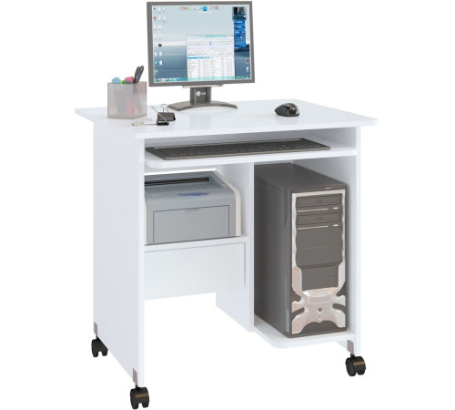 Компьютерный стол Сокол КСТ-10.1 белый